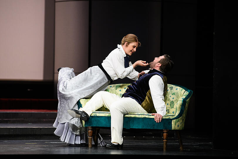 Franz Lehárs Operette "Friederike" im Gärtnerplatztheater.