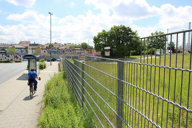 Auf der Brache gegenüber vom Viehhof soll das neue Kulturzentrum für die Bezirke Isarvorstadt und Ludwigsvorstadt entstehen.