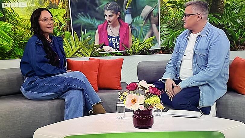 Natascha Ochsenknecht bewertet bei "Punkt 12" den Dschungelcamp-Auftritt von Yeliz Koc. Natascha Ochsenknecht bewertet bei "Punkt 12" den Dschungelcamp-Auftritt von Yeliz Koc.