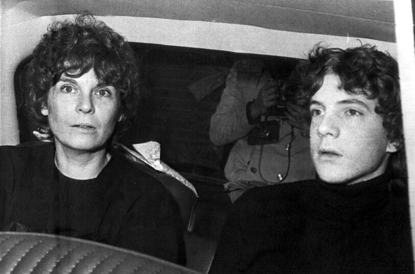 Gail Harris mit ihrem Sohn John Paul Getty III. (Archivbild 1973)