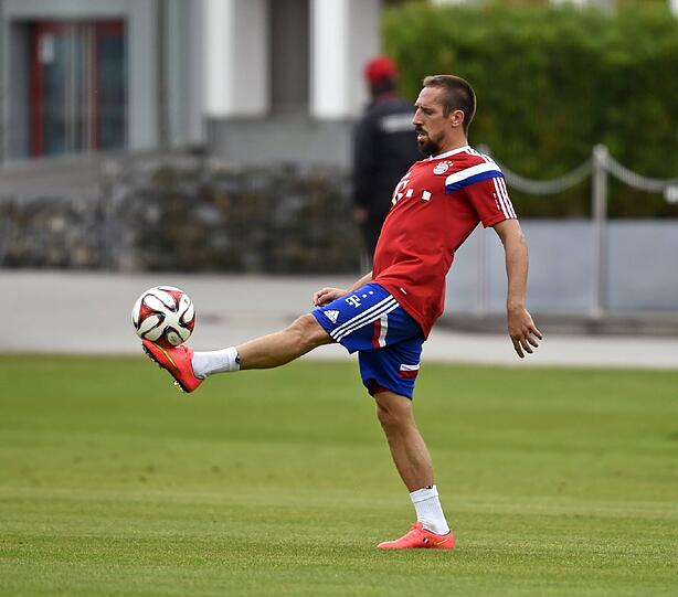 Bilder vom Bayern-Training!