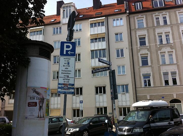 Anwohnerparkplätze fallen in der Baustellenzeit stellenweise weg.