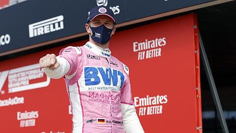 Muss den Racing-Point-Rennoverall schon wieder ausziehen: Nico Hülkenberg.