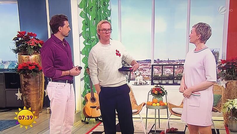 Im "Sat.1 Frühstücksfernsehen" muss die Regie bei einem Spiel mit Promi-Gast Simon Gosejohann einschreiten.