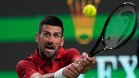 Novak Djokovic ist bei den ATP Finals wegen einer Verletzung nicht dabei.