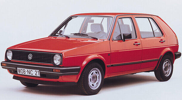 6,41 Millionen mal gebaut: Golf II.
