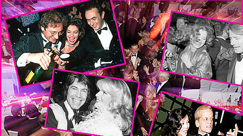 Champagner aus dem Schuh und viel Bussi Bussi: Die besten Bilder aus 40 Jahren Filmball in München!