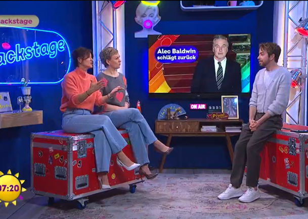 Die Moderatoren im "Sat.1 Frühstücksfernsehen" kommen auf Schauspieler Alec Baldwin zu sprechen. Marlene Lufen hat eine klare Meinung. Die Moderatoren im "Sat.1 Frühstücksfernsehen" kommen auf Schauspieler Alec Baldwin zu sprechen. Marlene Lufen hat eine klare Meinung.