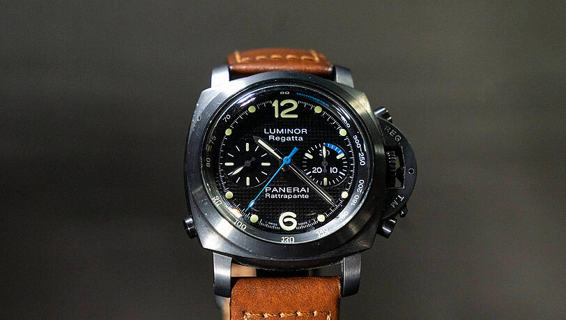 Eine der meistkopierten Uhren weltweit: Panerai Luminor. Auch sie ist Teil der Tatbeute von Unterschleißheim.