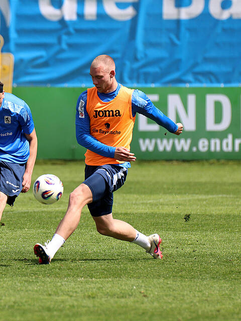 Wird beim Trainingsauftakt an der Gr&uuml;nwalder Stra&szlig;e dabei sein: Samuel Althaus.