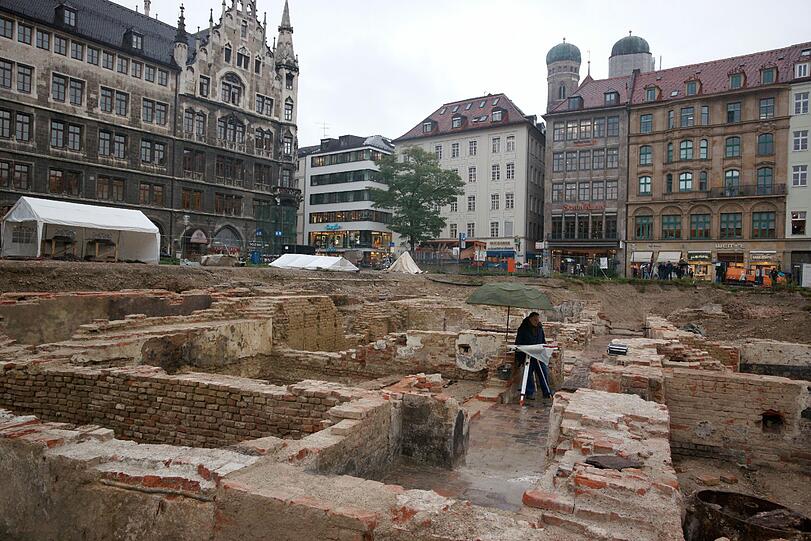 Der Marienhof: Ein Dorado für Archäologen, leider keins für Rastsuchende.