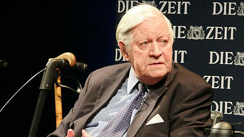 Helmut Schmidt war von 1974 bis 1982 Kanzler der BRD