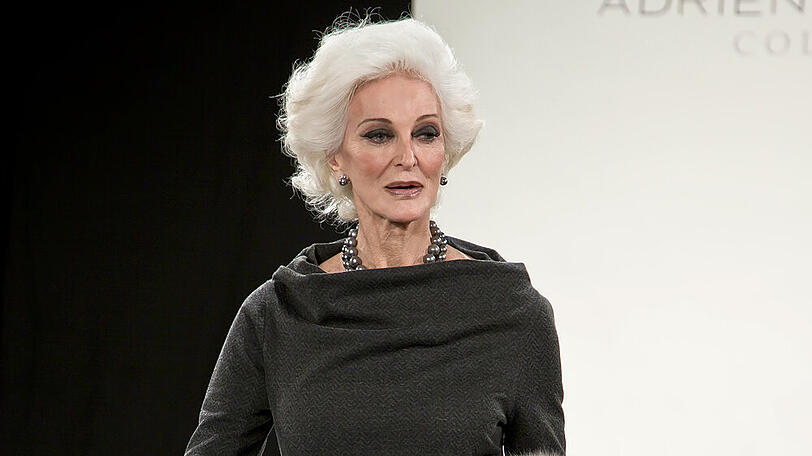Carmen Dell'Orefice ist auf den Laufstegen dieser Welt zu Hause.