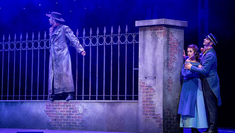 Szene aus "Les Misérables" am Gärtnerplatztheater. Szene aus "Les Misérables" am Gärtnerplatztheater.