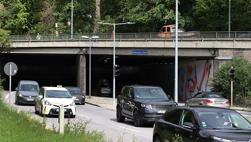 Der Biedersteiner Tunnel ist marode und muss saniert werden