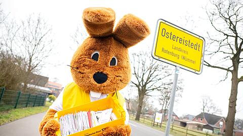 "Hanni Hase" beantwortete Briefe von Kindern aus 35 Ländern. (Archivbild)