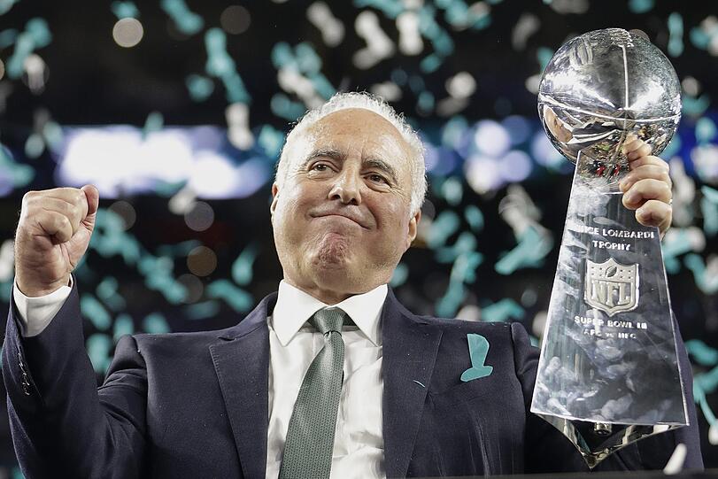 Momente für die Ewigkeit: Die Philadelphia Eagles gewinnen zum ersten Mal den Super Bowl.