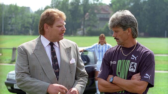 Karl-Heinz Wildmoser und Werner Lorant.