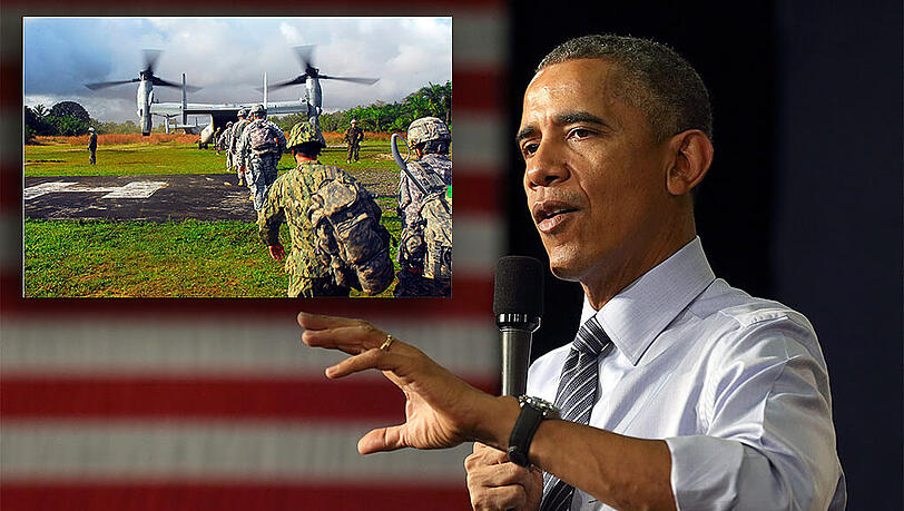 US-Präsident Barack Obama möchte alle Soldaten aus dem Ebola-Gebiet in Westafrika zurückziehen. US-Präsident Barack Obama möchte alle Soldaten aus dem Ebola-Gebiet in Westafrika zurückziehen.