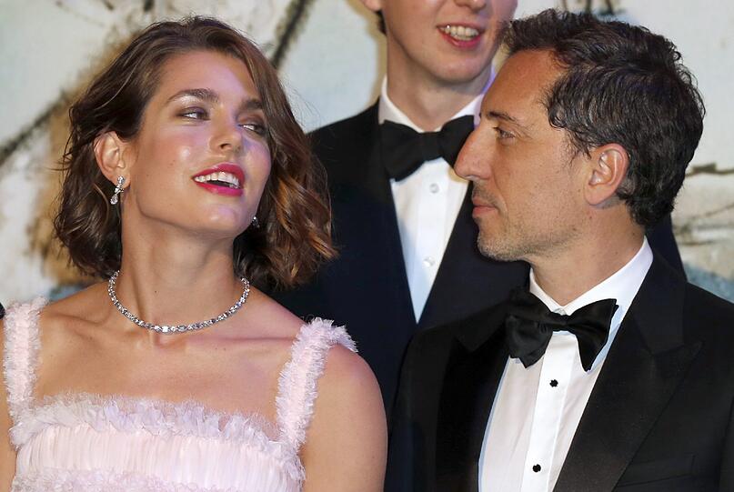 Charlotte Casiraghi mit Gad Elmaleh, dem Vater ihres Sohnes Raphael