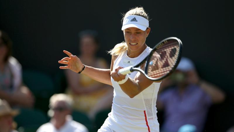 Muss ihre Hoffnungen auf die Titelverteidigung in Wimbledon bereits früh begraben: Angelique Kerber Muss ihre Hoffnungen auf die Titelverteidigung in Wimbledon bereits früh begraben: Angelique Kerber