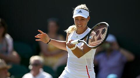 Muss ihre Hoffnungen auf die Titelverteidigung in Wimbledon bereits früh begraben: Angelique Kerber
