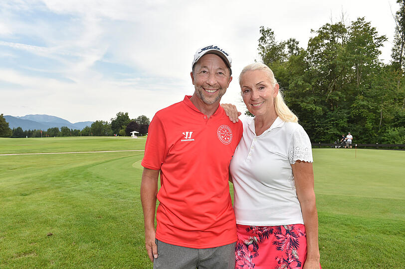 Rene Baumann (DJ Bobo) mit Frau Nancy