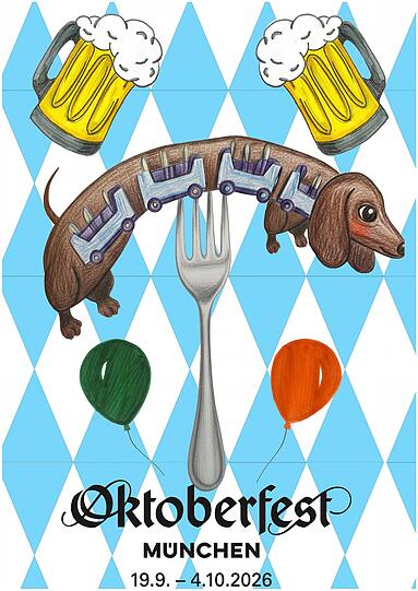 Seit wann isst man Hotdogs mit der Gabel? Uns tut das Zamperl jedenfalls richtig leid.