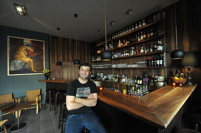 Genc Belegu hatte auf den ganzen Stress mit seinem Restaurant &bdquo;Cucina Legame&ldquo; irgendwann keine Lust mehr &ndash; und eröffnete die &bdquo;Bonnie Bar&ldquo;.
