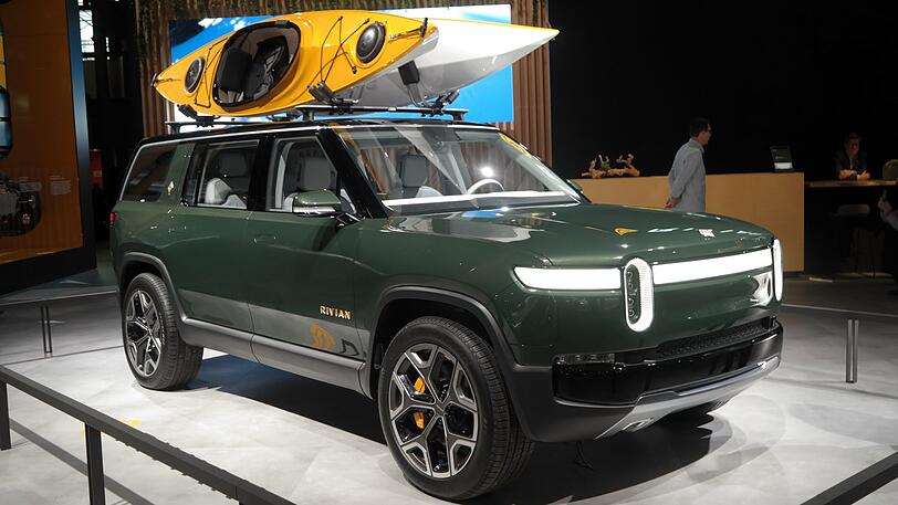 Start-up Rivian aus Plymouth/Michigan zeigt neben dem schon bekannten Pick-up auch ein voll elektrisches SUV für Abenteurer.