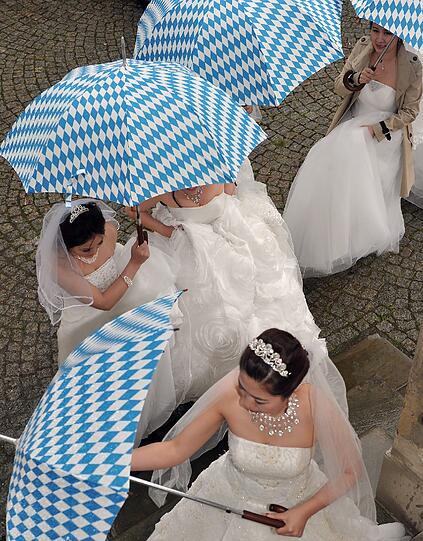 Chinesisch-bayerische Hochzeit in Füssen - die Bilder