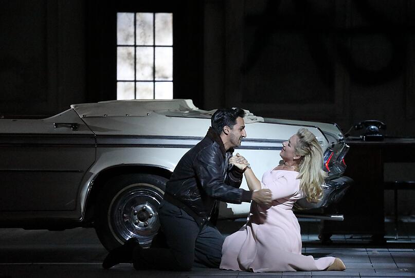 Charles Castronovo und Diana Damrau in "Lucia di Lammermoor".