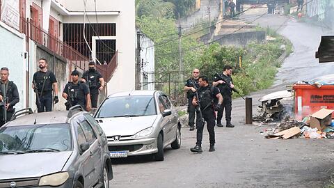 Über 2.500 Beamte waren bei der Operation gegen ein Verbrechersyndikat im Einsatz.