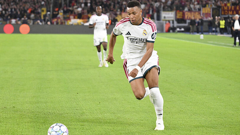 Bei den Buchmachern die Nummer drei: Kylian Mbapp&eacute; von Real Madrid.
