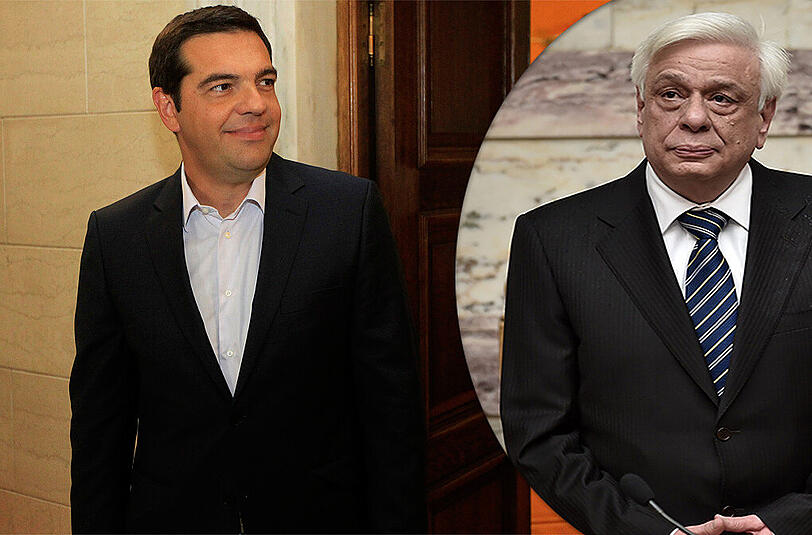 Prokopis Pavlopoulos setzt eine Interimsregierung ein: Regierungschef Tsipras hat seine Landsleute aufgefordert, ihm ein neues Mandat zu erteilen.