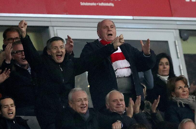 Uli Hoeneß ist wieder voll in seinem Element.