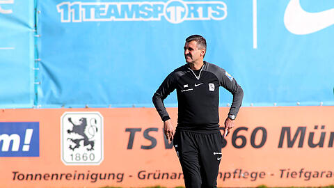 Trainer des TSV 1860: Michael Köllner.