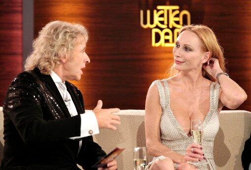 . . . "Wetten, dass...?" - damals noch mit Thomas Gottschalk.