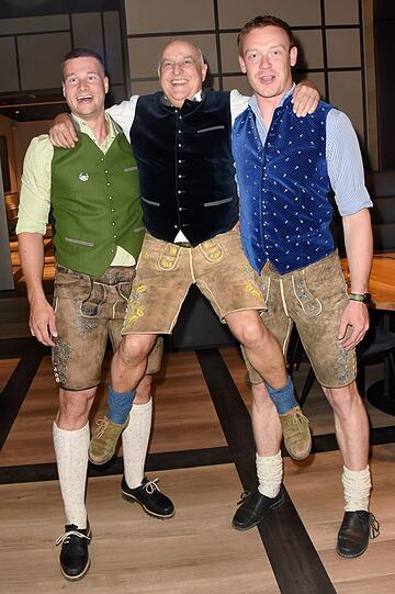 Johannes Lochner (l.), Dr. Axel Munz (m.) und Felix Loch.