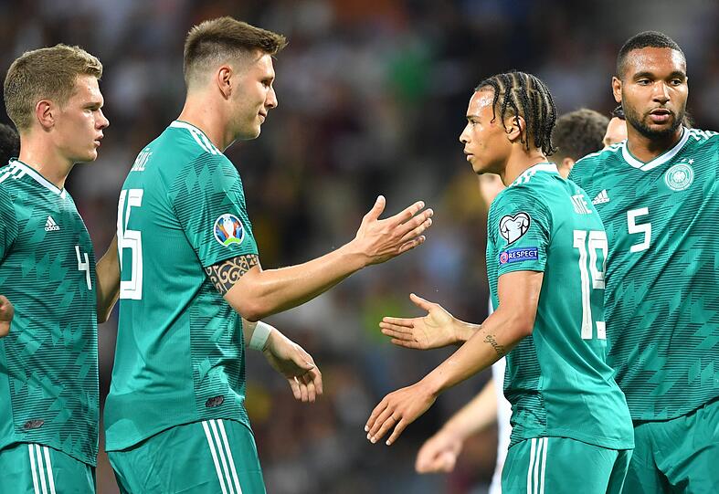 Leroy Sané und Niklas Süle zählen zum Stamm in der Nationalmannschaft.