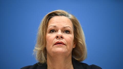 Die Verantwortung für das Amt liege bei Nancy Faser (SPD), sagt Herrmann. (Archivbild)