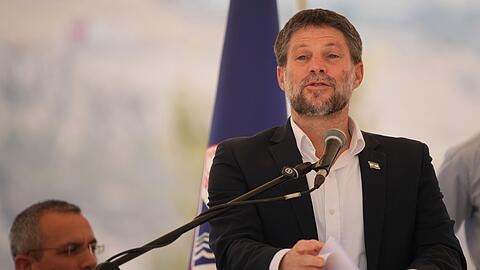 Finanzminister Smotrich hat mit der Annexion des Westjordanlands gedroht.