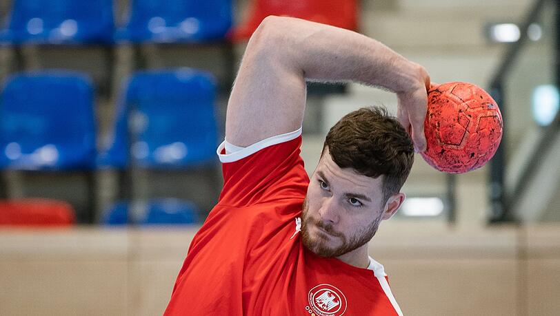 Johannes Golla beim DHB-Training.