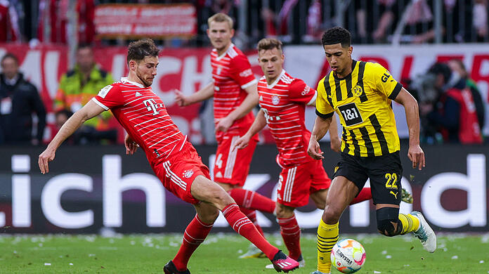 Die Defensivarbeit bei den Mittelfeldstars des FC Bayern, allen voran Leon Goretzka und Joshua Kimmich, ließ zu wünschen übrig.