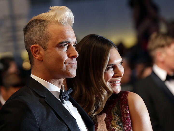Robbie Williams hat mit seiner Ayda Fields das Glück gefunden