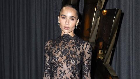 Zoë Kravitz beschriftet jetzt alles.