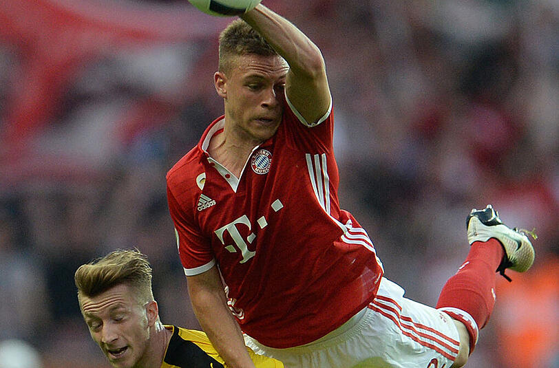 Joshua Kimmich, Note 2: Gleich zu Beginn hellwach, als er einen Pass in die Tiefe abfing - ganz wichtig. Holte sich nach einem Foul an Reus Gelb (42.). Abgesehen davon ein prima Spiel des Guardiola-Lieblings - bis zum Elfmeterschießen. Da versagten ihm die Nerven.