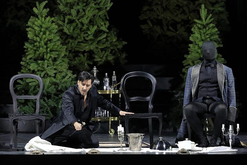 Verdis "I masnadieri" im Nationaltheater.