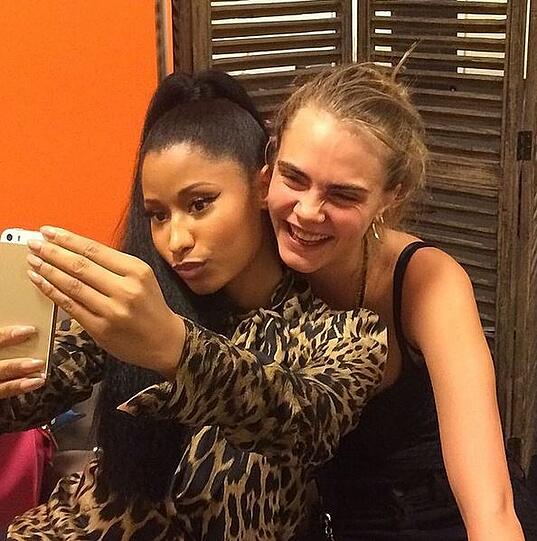 Cara Delevingne und Nicki Minaj.