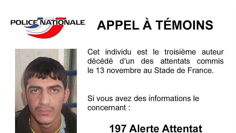 Mit diesem Fahndungsplakat versucht die Polizei, die Identität des Attentäters zu klären. Mit diesem Fahndungsplakat versucht die Polizei, die Identität des Attentäters zu klären.